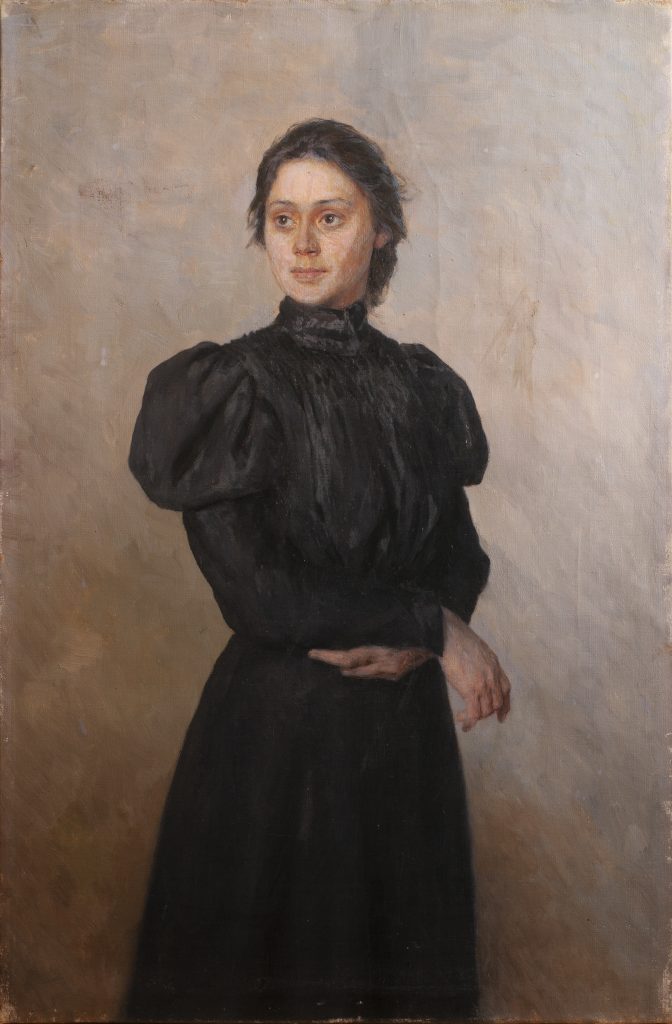 Портрет Віри Глібовни Успенської (1877-1940). 1884