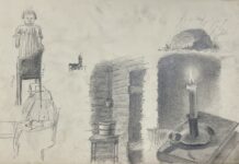 Арк.16. Композиція з запаленою свічкою